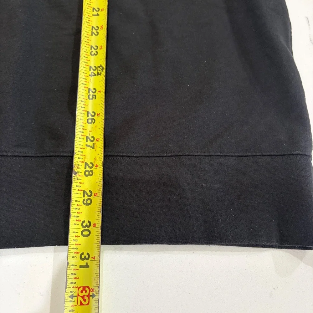 The North Face Mens Earth Graphic Crewneck Sweatshirt Black XL Recycled Fleece